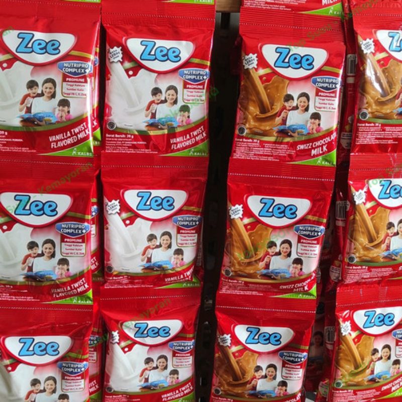 

Susu zee renceng coklat vanila isi 10 sachet