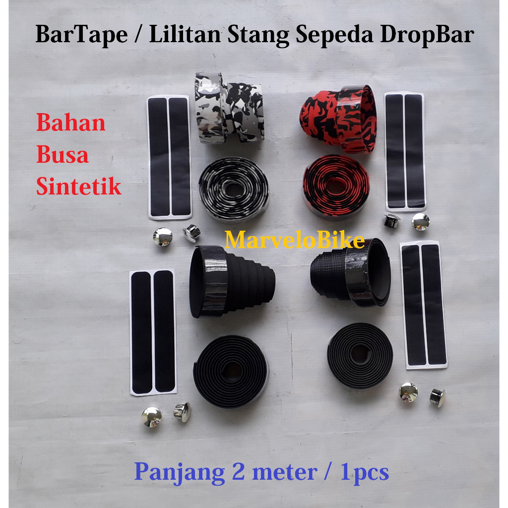 Bar Tape Lilitan Stang Sepeda Balap Fixie RoadBike Carbon
