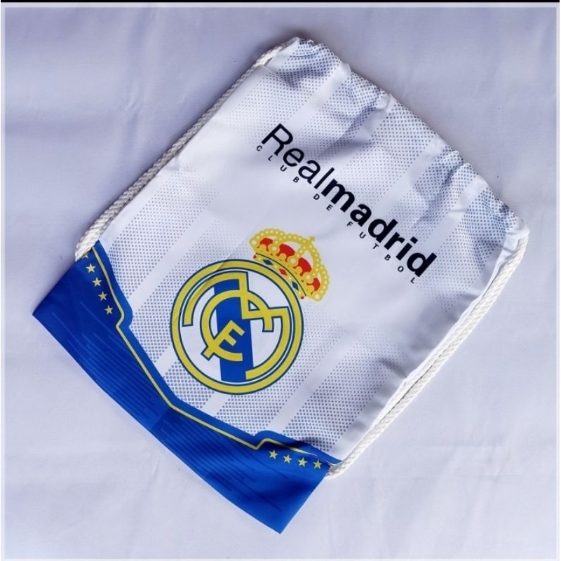 Tas Serut Klub Bola Drawstring Bag Tas Serut Bola Tas Bola Tas Serut Sepatu Tas Sepatu Bola Tas Sepa
