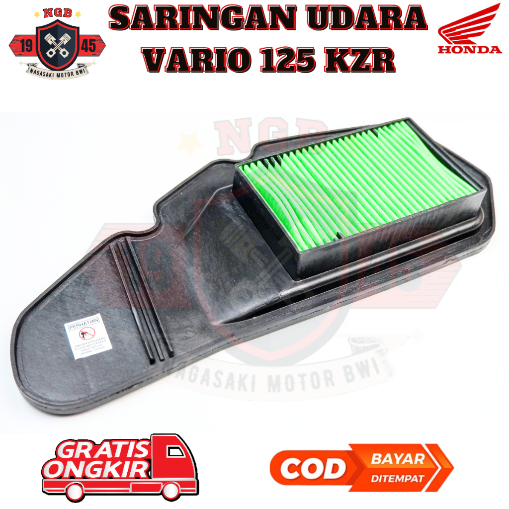 filter udara vario 125 - filter udara vario 125 old - saringan udara vario 125 - KZR