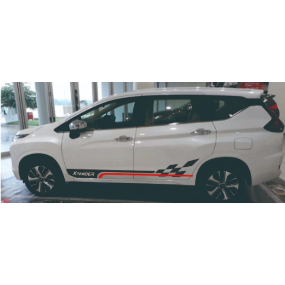 STIKER STRIPING MOBIL XPANDER SIMPLE