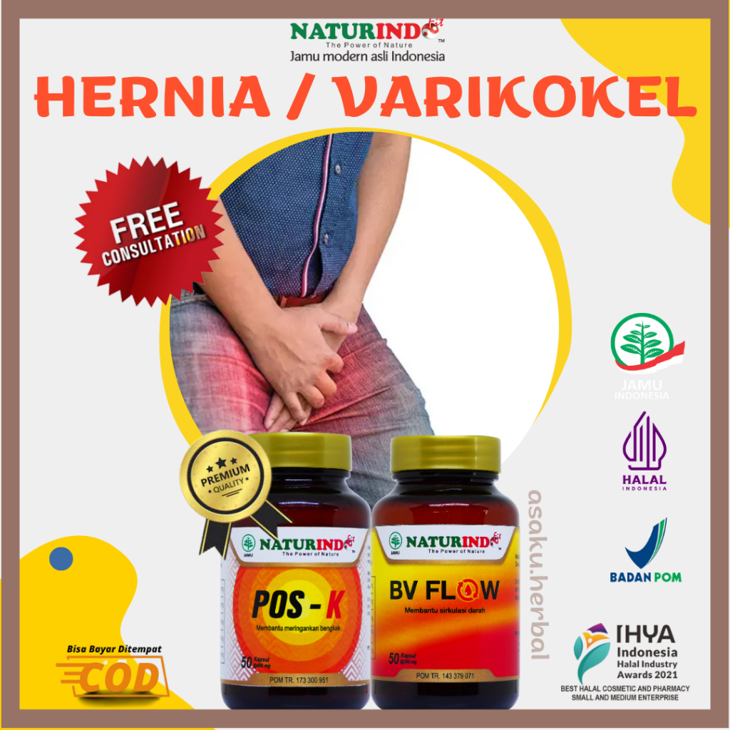 Obat Hernia Turun Berok Obat Varises Buah Zakar POS K Naturindo