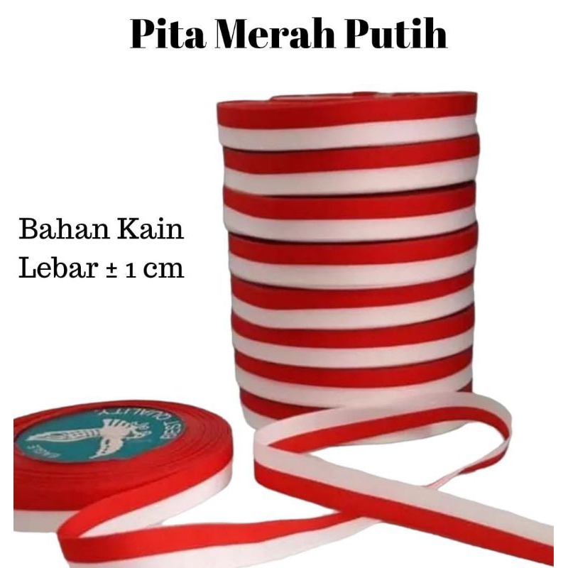 

Ready Pita Merah Putih HUT RI / Pita Agustusan