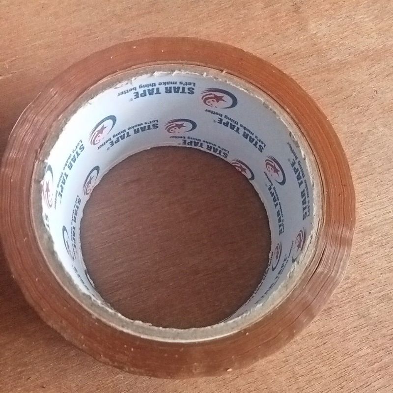 

Lakban coklat 45mm x 90 yard kuat dan cocok untuk olshop merk startape/setara