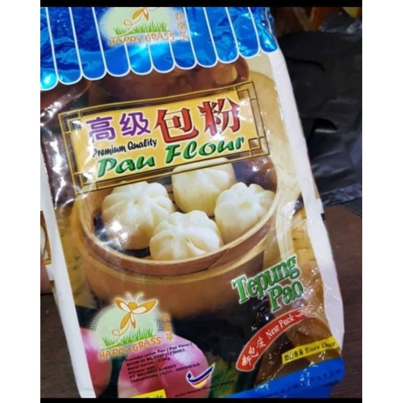 

Happy Grass Pao Flour / Tepung Pao 1.3 Kg