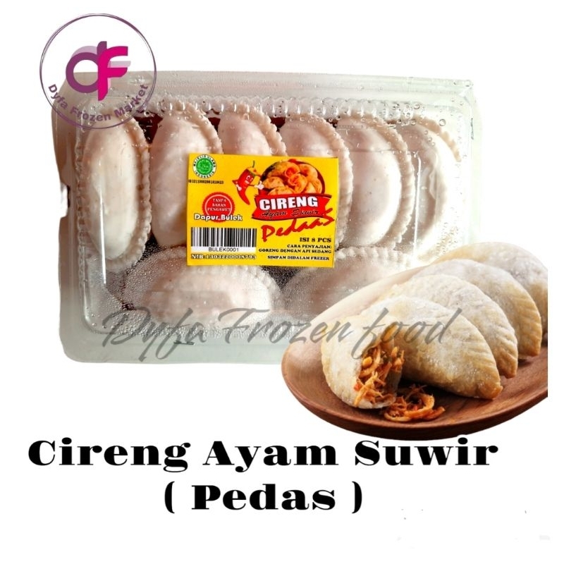 

Cireng isi ayam suwir