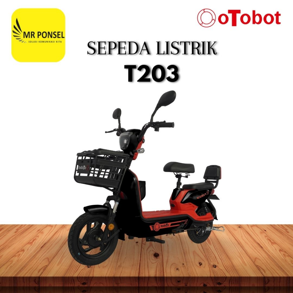 SEPEDA LISTRIK OTOBOT T203 GARANSI RESMI