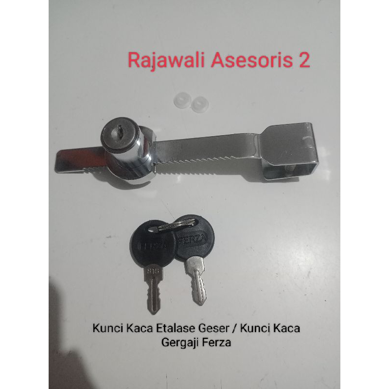 Kunci Lemari Etalase Kaca Geser / Kunci Kaca Etalase Gergaji