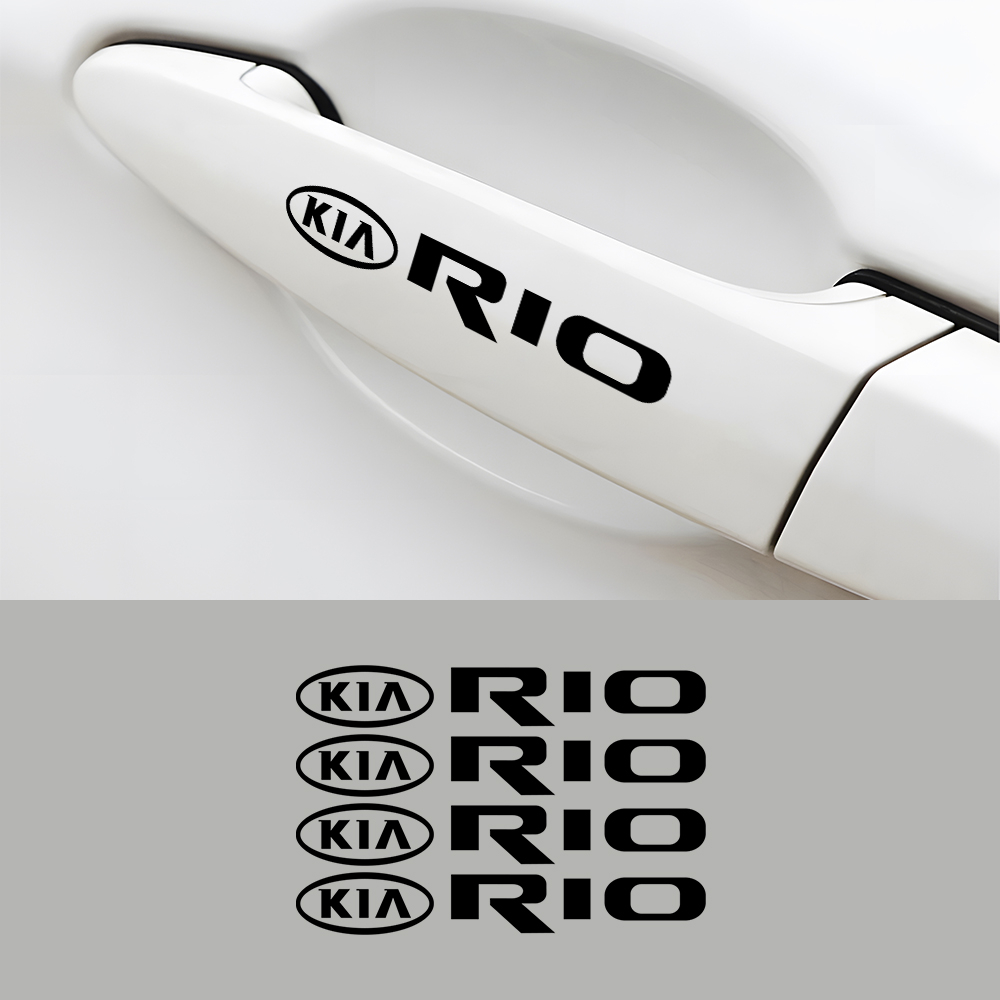 Stiker Handle Pintu Mobil Kia Rio - Car Decal Sticker