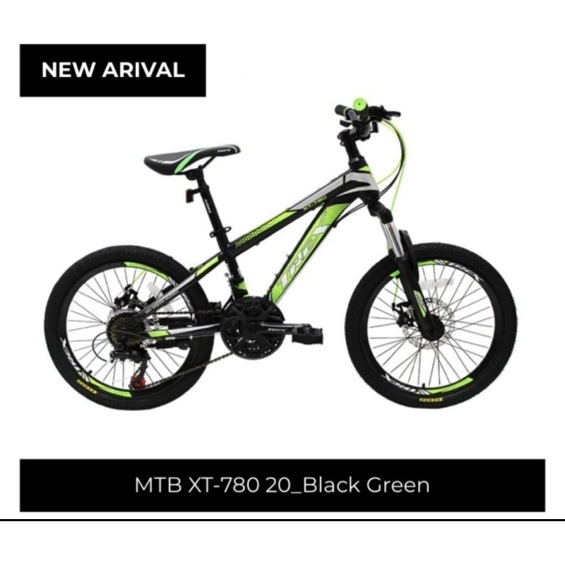 Sepeda MTB 20 inch TREX XT 780 Iner Cable 21 speed
