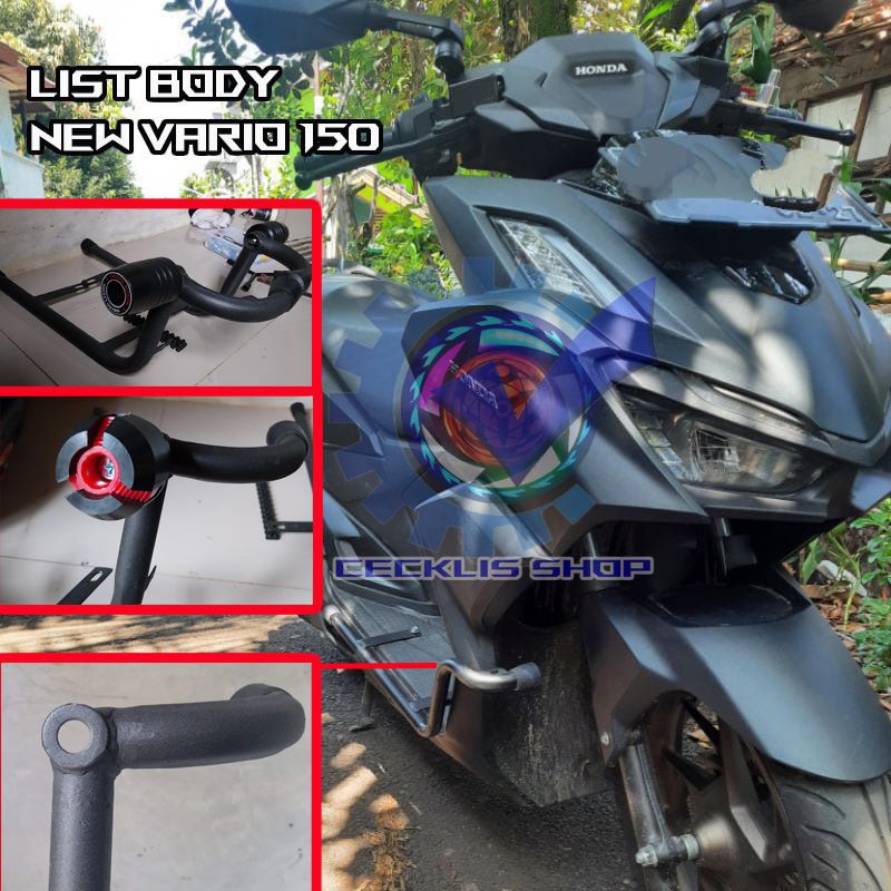 Tubular Vario 160 Crashbar Body Protector PNP