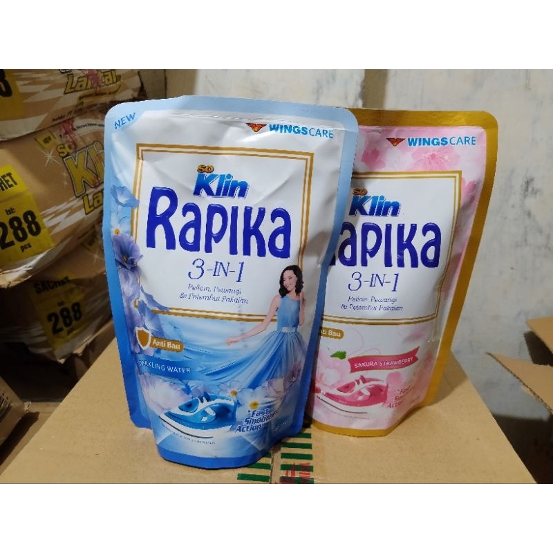 soklin pewangi Rapika rvl 450ml