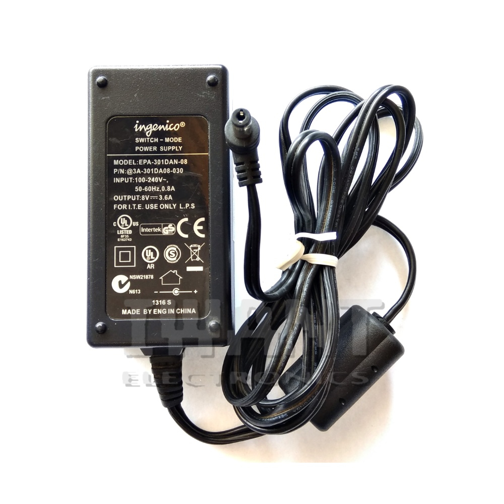 POWER SUPPLY 8V 3.6A POWER SUPPLY 8 VDC 3.6 AMPERE ADAPTOR 8 VOLT  3.6 AMPERE ADAPTOR 8VDC 3.6A 8V D