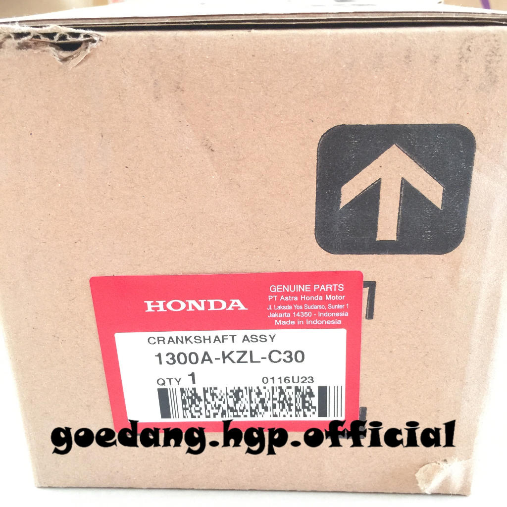 Crankshaft Assy Kruk As BEAT FI SPACY FI VARIO 110 FI ORIGINAL AHM 1300AKZLC30