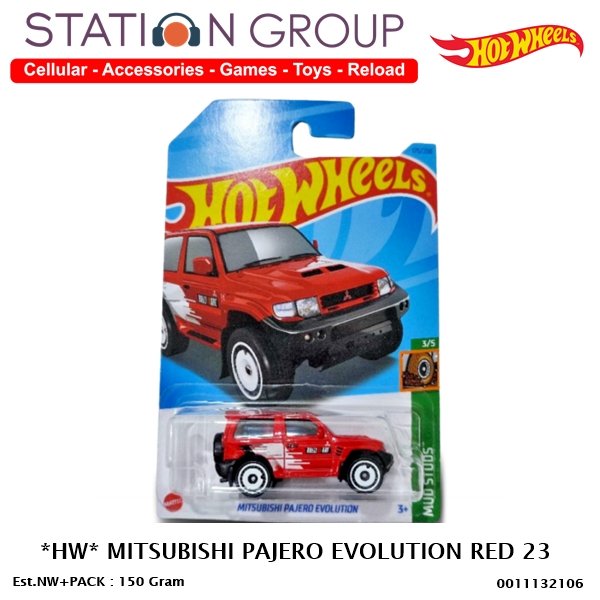 HOT WHEELS HW MITSUBISHI PAJERO EVOLUTION - DIECAST