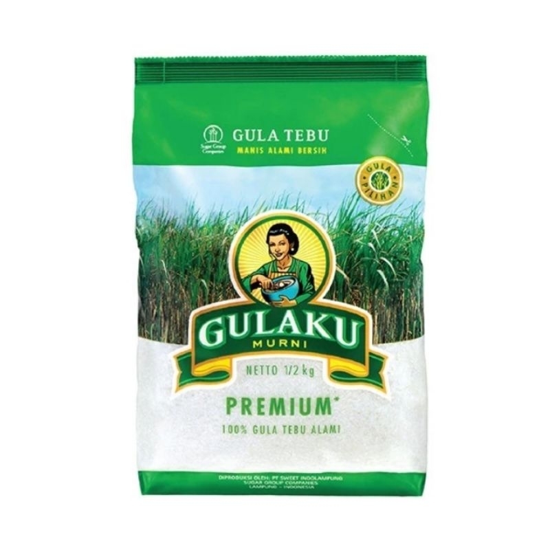 

Gula Pasir Gulaku Premium Berat 500 gr