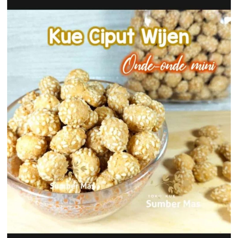 

KUE CIPUT WIJEN/ONDE ONDE MINI kemasan 150gr