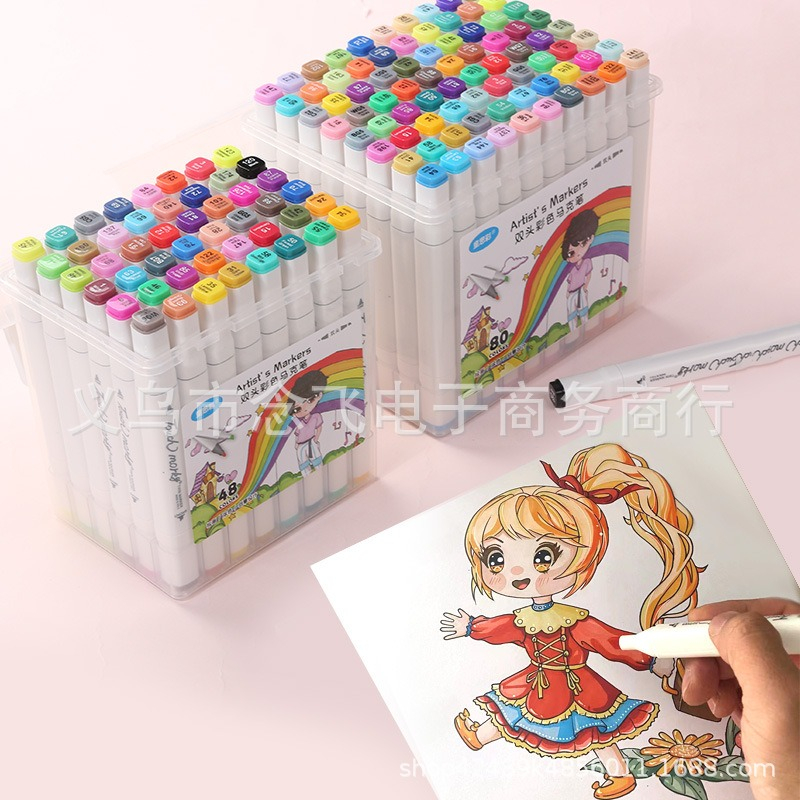 

Touch Spidol Dual Side Fine Art - Art Marker Set Multicolor | Pewarna Menggambar