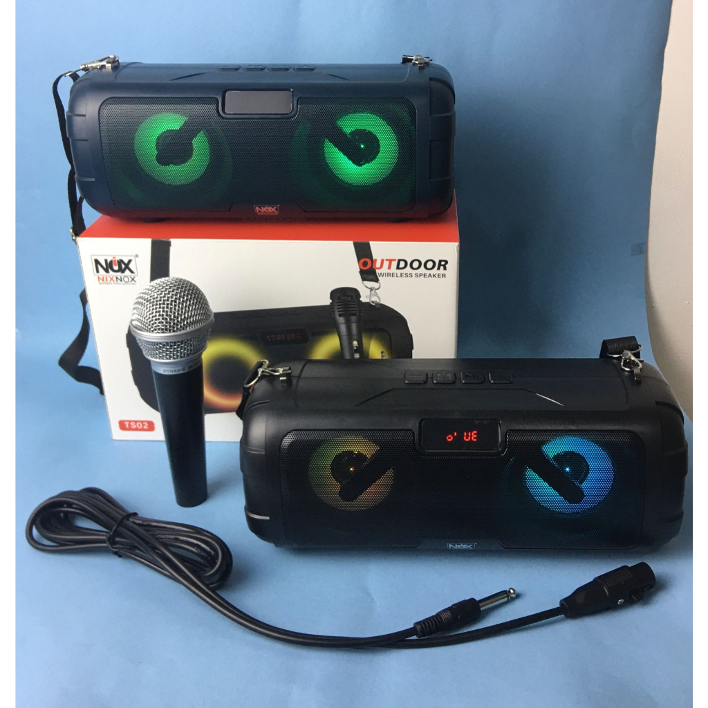 Speaker Bluetooth Nixnox TS02 + Microphone
