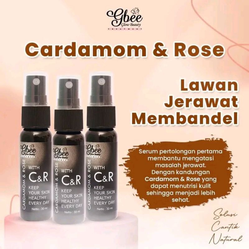 CARDAMOM DAN ROSE WATER/ C&R GBEE GLOW BEAUTY