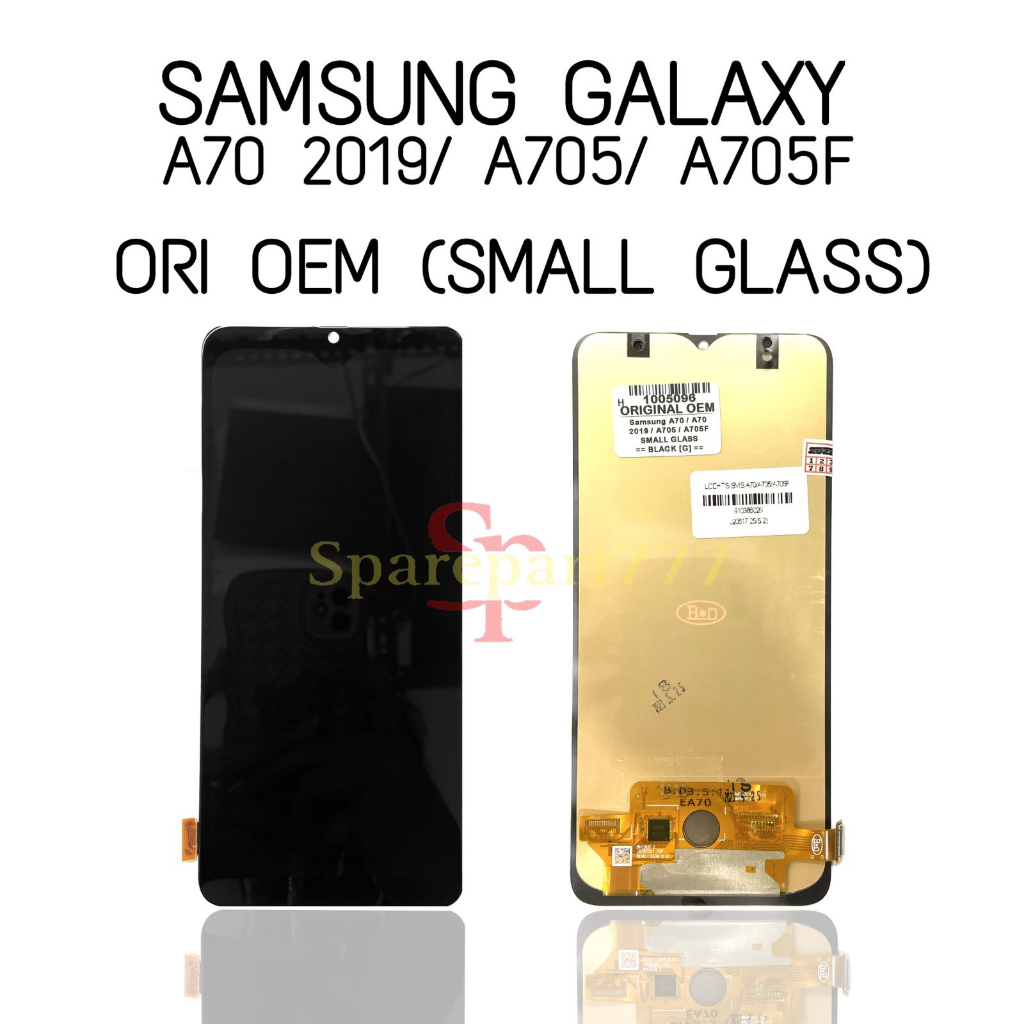 ORIGINAL OEM SMALL GLASS - LCD Touchscreen Samsung Galaxy A70 2019 / A705 / A705F