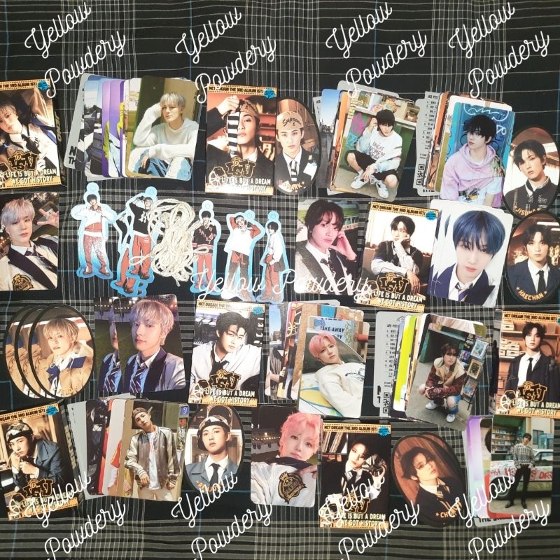 READY NCT DREAM ISTJ PC ALBUM QR IMAGE CARD PHOTOCARD MARK RENJUN JENO HAECHAN JAEMIN CHENLE JISUNG 