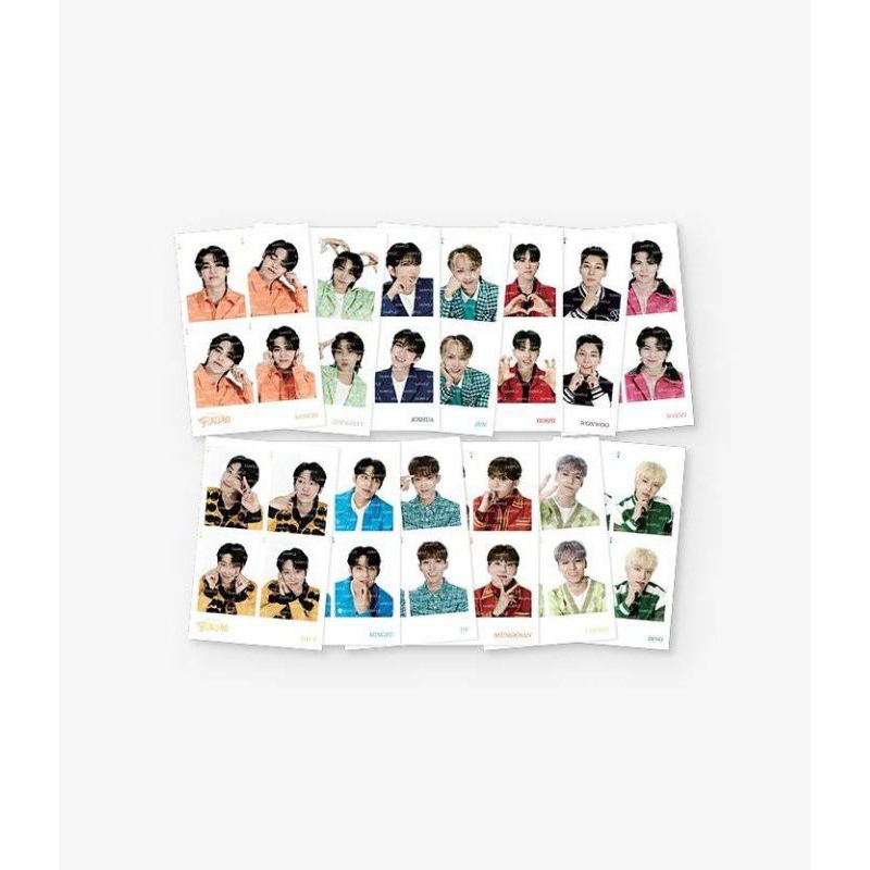 [DP] Pre-order 4-cuts Hoshi Pair Dino Sharing Merch Follow Tour Seventeen Official | PC SVT Pre Orde