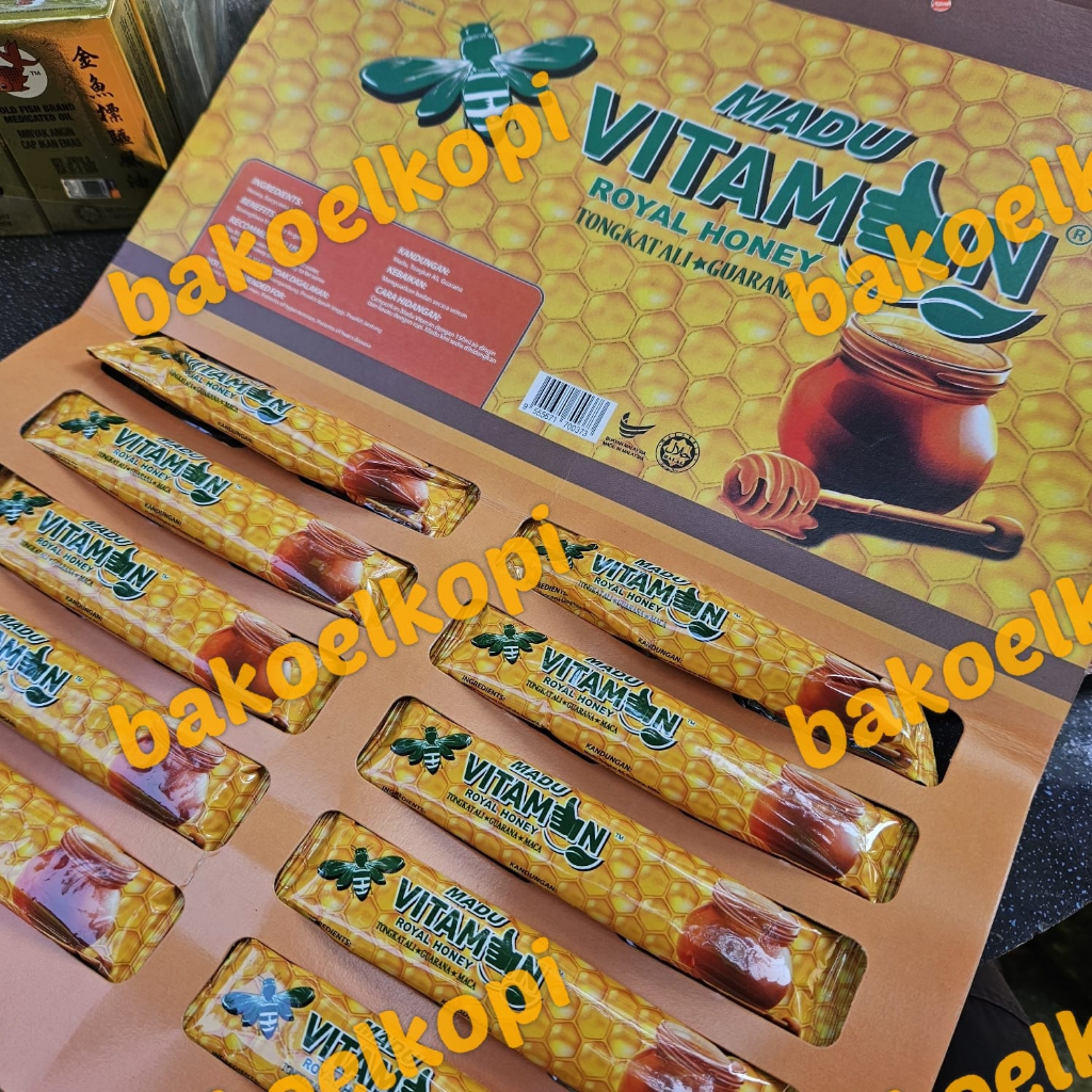 

Madu Vitamin Royal Honey Tongkat Ali