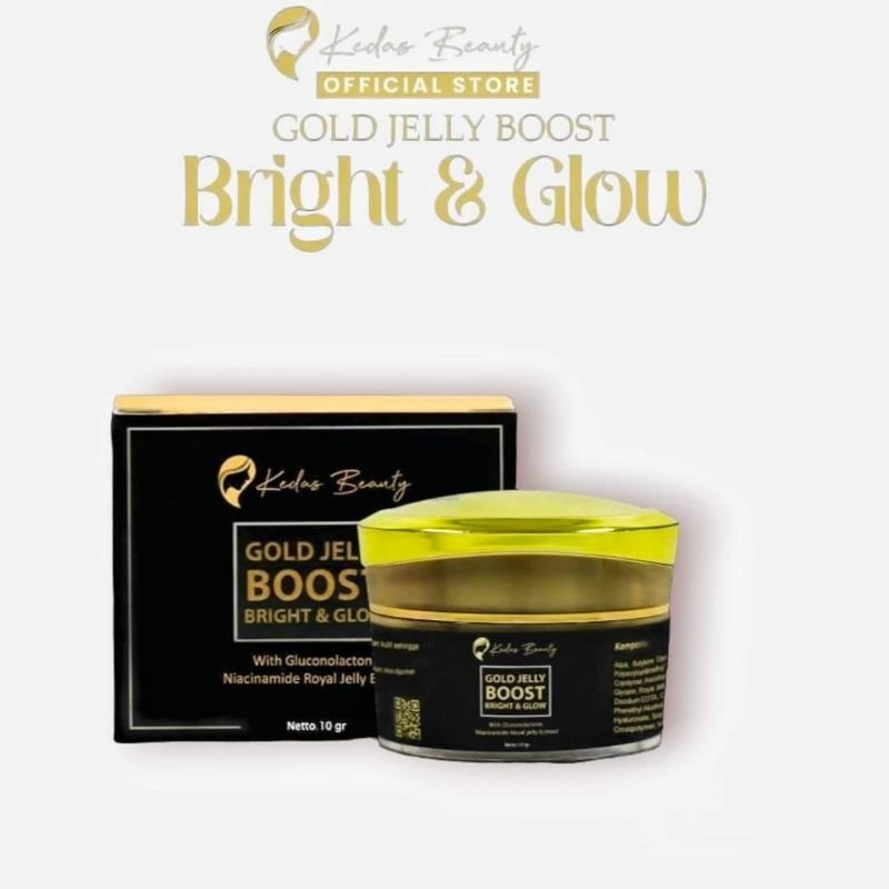 Gold Jelly Kedas Beauty / Cream Kedas beauty  pencerah wajah & Glowing | Kedas Beauty 100% Original 