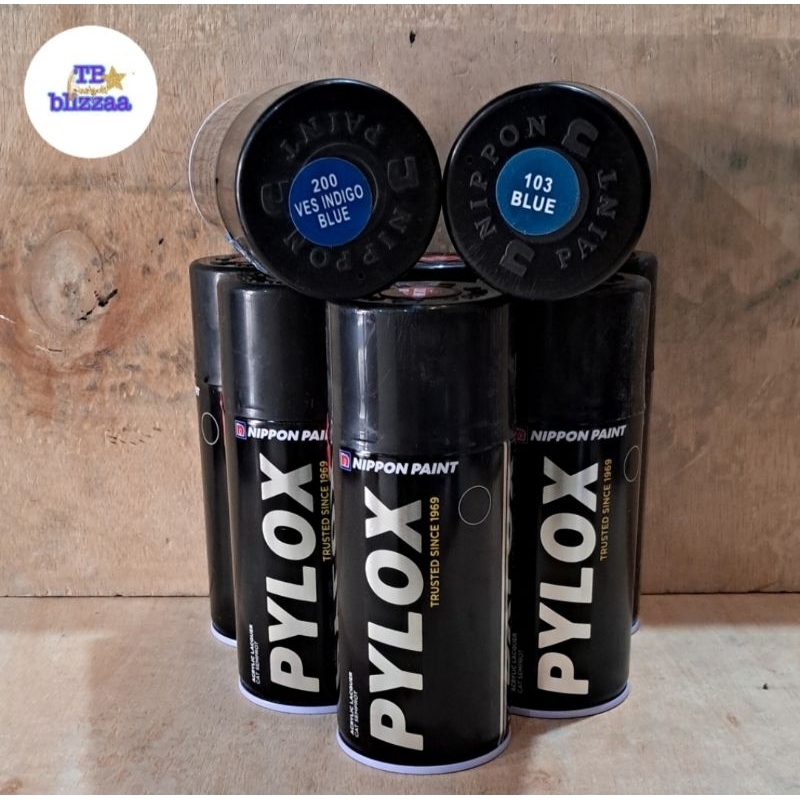 Pylox Blue 103 Pylox Ves Indo Blue 200 Pylox Biru 103 Biru 200 Pilox Pilok Pylox Nippon Paint 300cc