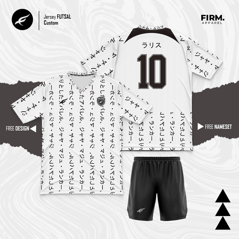 Jersey custom futsal tim corinthians japan free namset