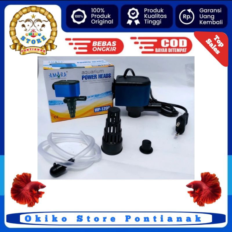 AMARA WP-1200 POWERHEAD 1200 AMARA PUMP 1200 AQUARIUM