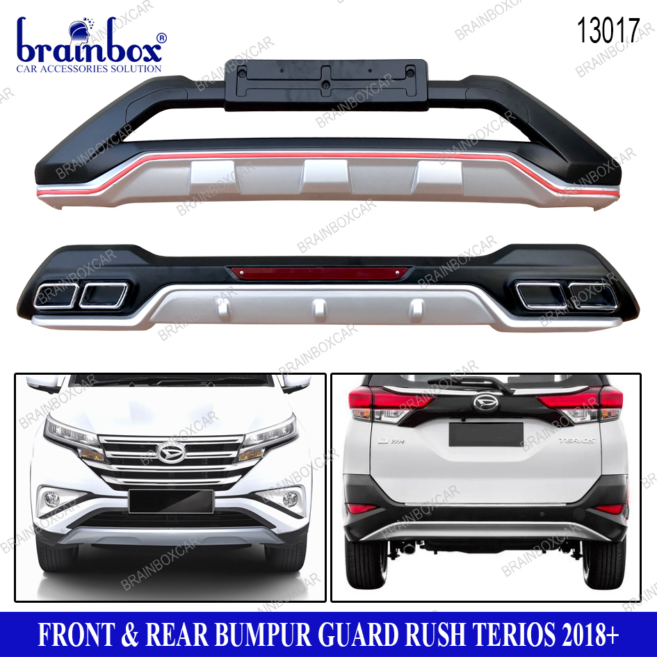 Bumper Guard Toyota Rush 2018+ Daihatsu Terios Tanduk Bumper Mobil