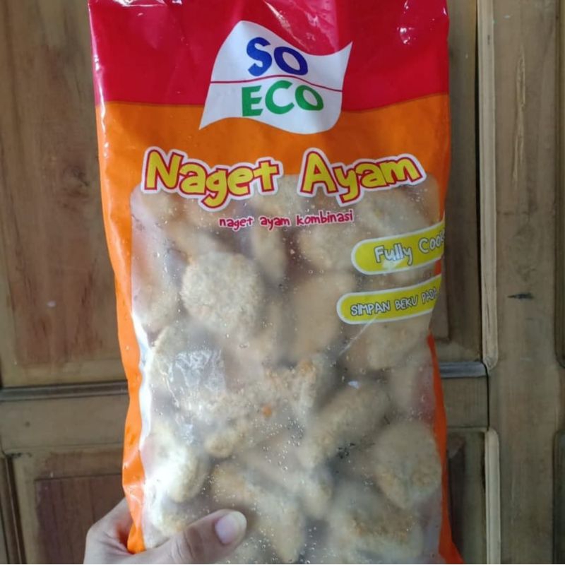 

1 kilo Naget Nugget Ayam So Eco Nugen Frozen Food 1kg