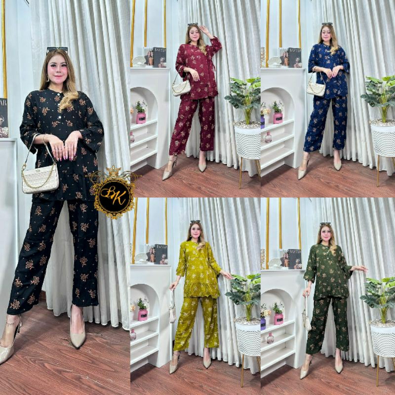 Setelan Lengan Panjang Jumbo Ld 120| Setcel  Jumbo | One Set Jumbo| Setelan Arab