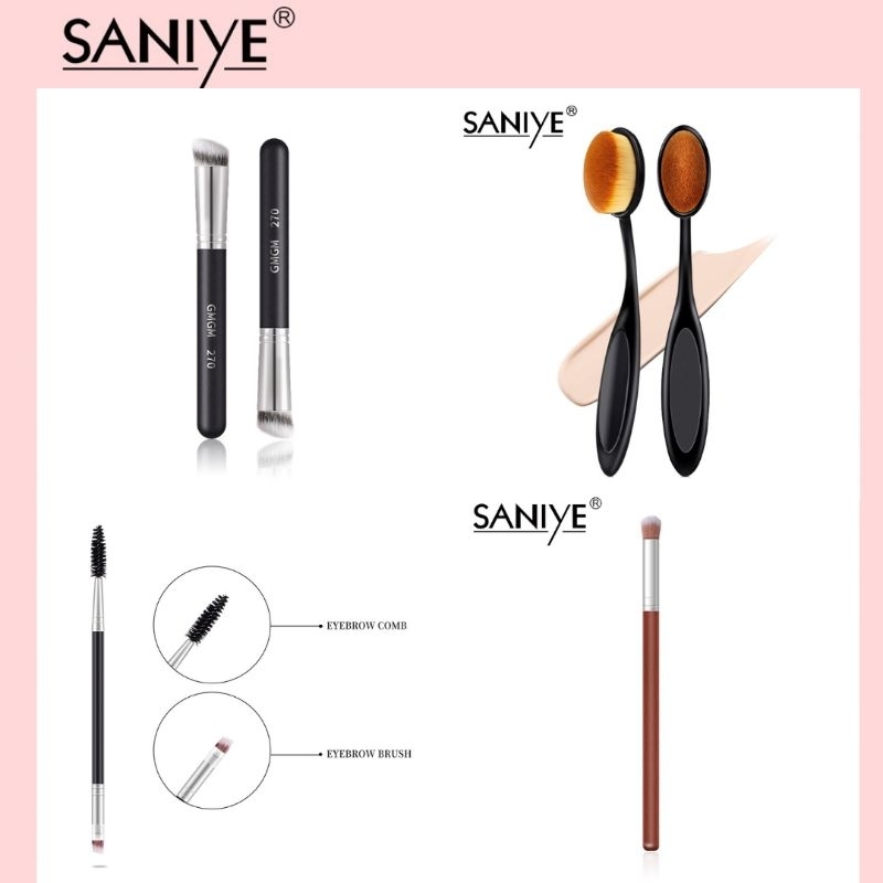 SANIYE Makeup Brush Foundation Concealer Eyeshadow Eyebrow