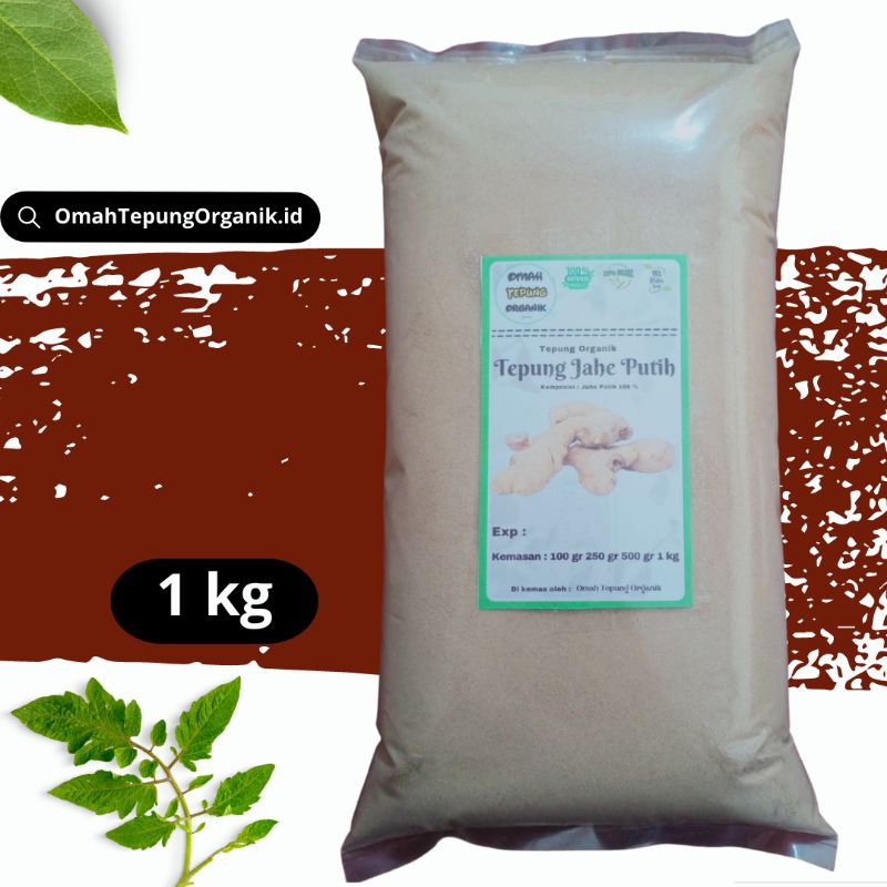 

Tepung JAHE kemasan 1 KG/ Bubuk JAHE kemasan 1 KG /Serbuk Jahe kemasan 1 KG