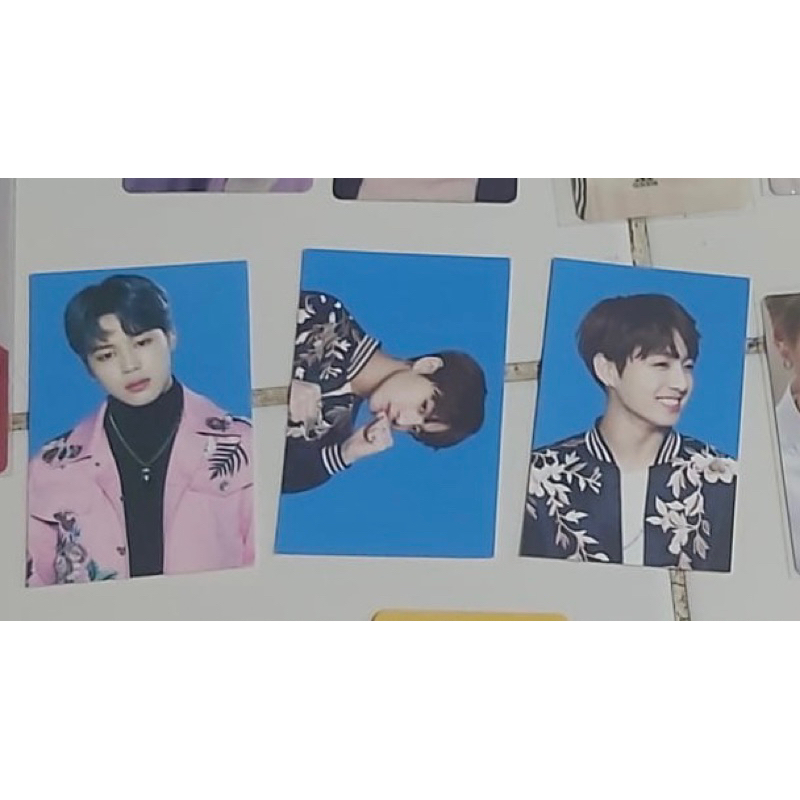 OFFICIAL WINGS TOUR JAPAN KOREA MPC MINI PHOTOCARD RM NAMJOON JIN SEOKJIN YOONGI SUGA JIMIN TAE V TA