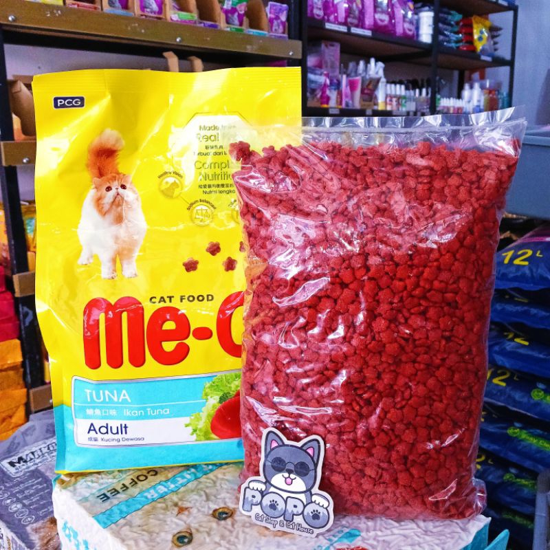 makanan kucing meo adult tuna 1kg