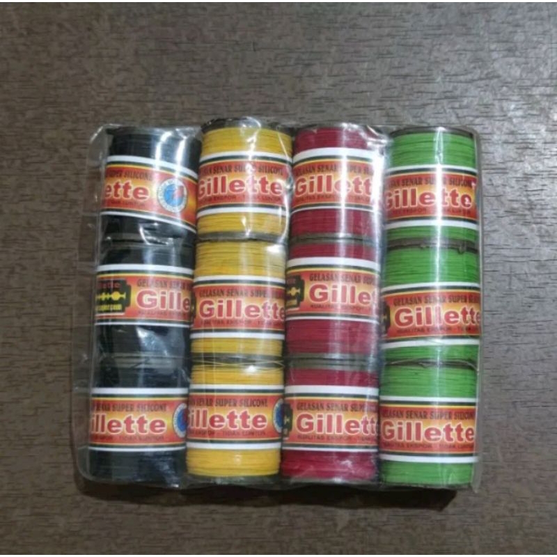 Senar Unyil 12pcs Benang Senar Layangan Gelasan COBRA VIKING GILLET Unyil