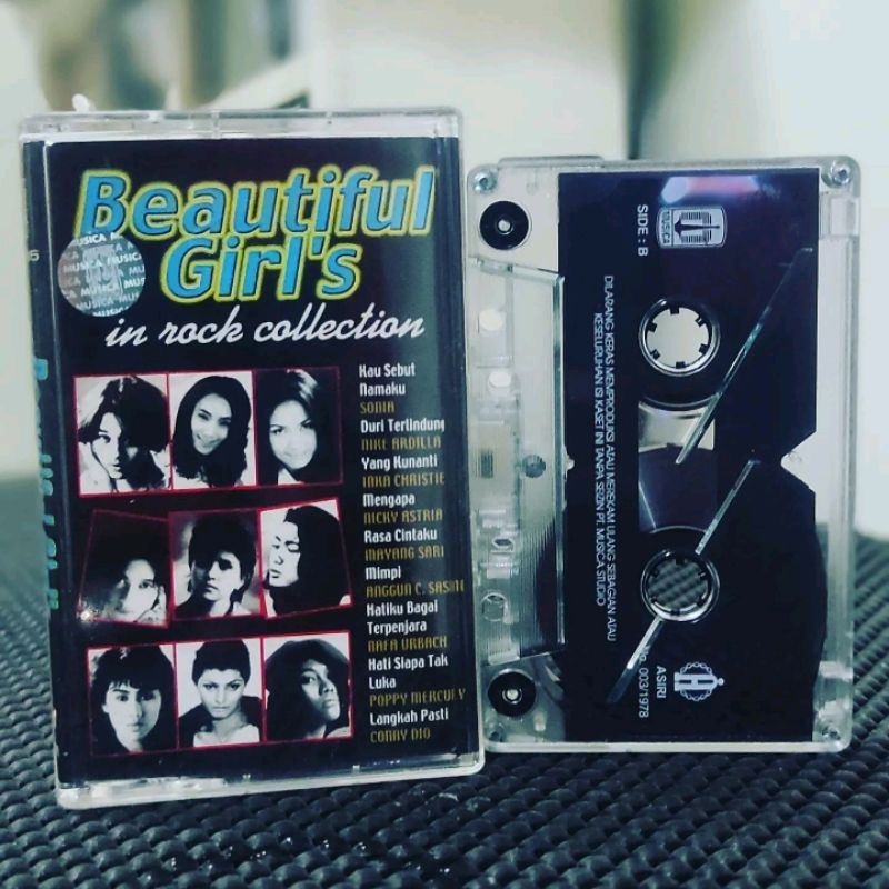 Kaset Pita Beautiful Girl's In Rock Collection