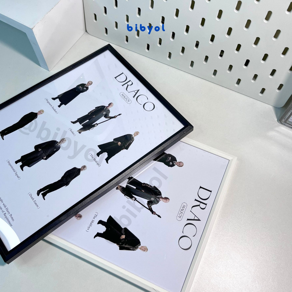 Draco Malfoy Poster A4 Fanmade Fanmerch Fankit Harry Potter unofficial