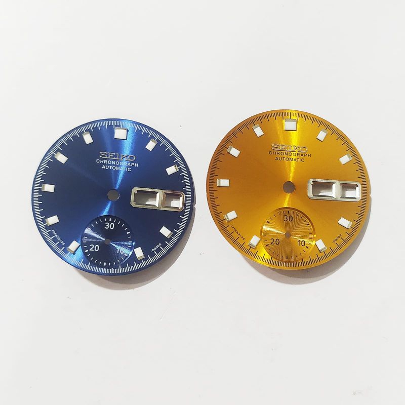 Dial vintage seiko chronograph pogue