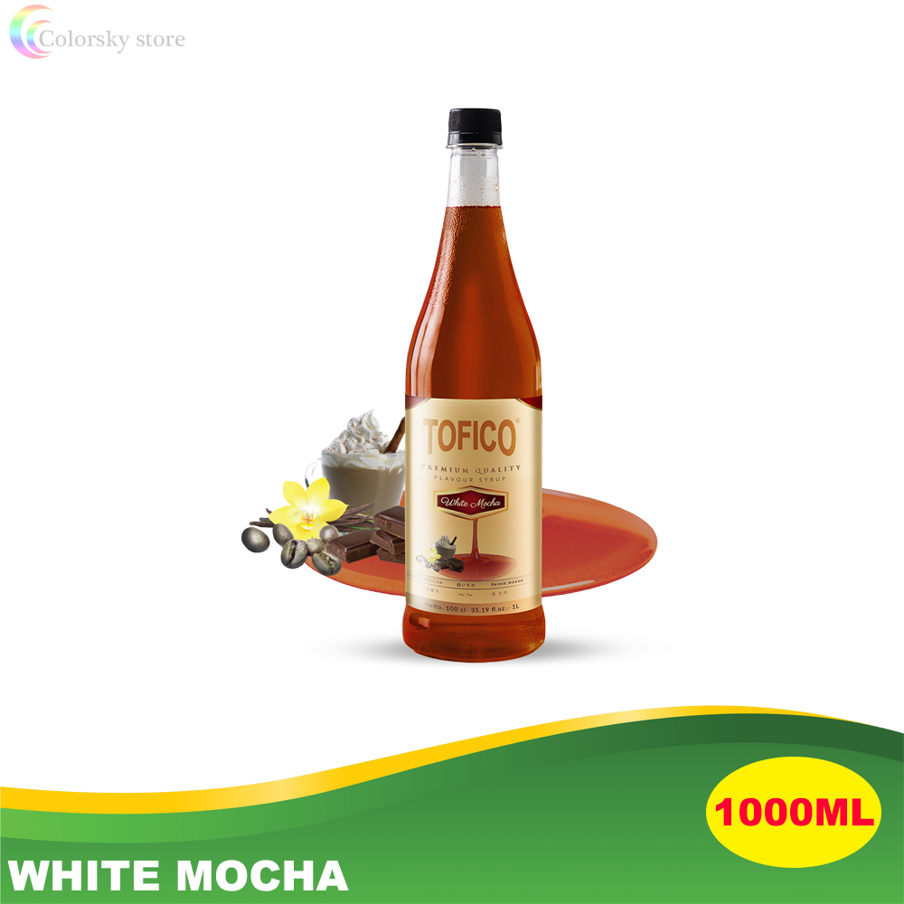 

TOFICO WHITE MOCHA SYRUP 1000ML