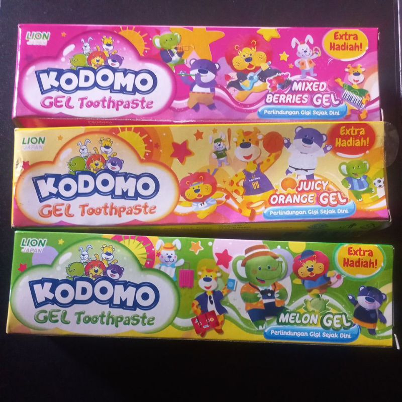 Kodomo - Kodomo Pasta gigi Gel Toothpaste Pasta Gigi Anak 45gr