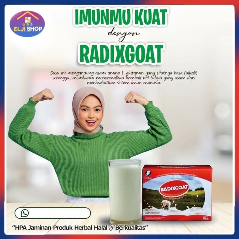 

Radix Goat Susu Kambing Etawa