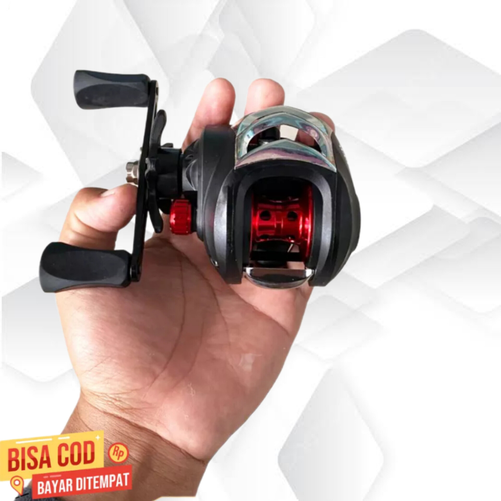 Aksesoris Pancing Reel Pancing Baitcasting Ajiro Sniper 18 + 1 Ball Bearing