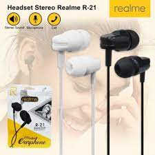 HEADSET HANDSFREE REALME R24 + MIC STETEO EARPHONE R-24