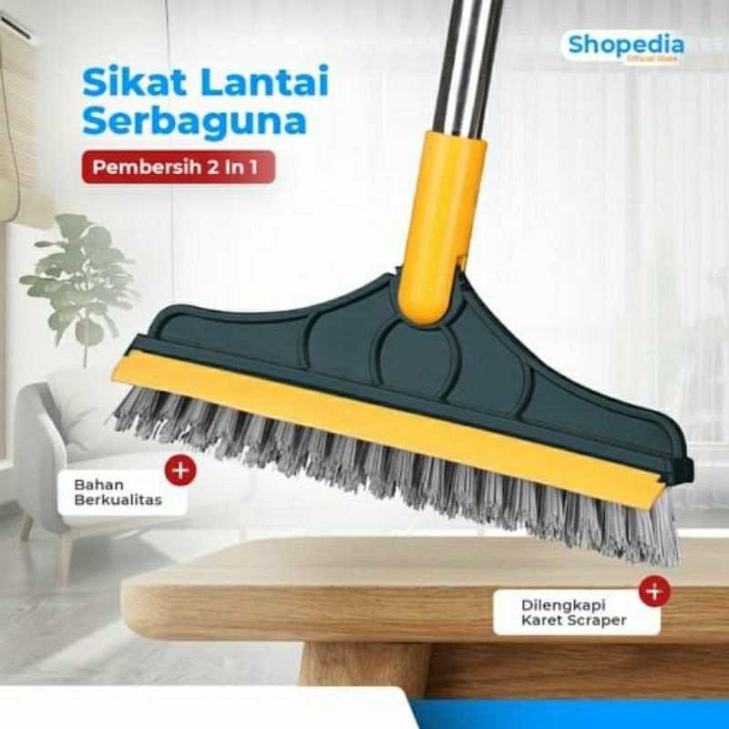 Sikat Lantai Serbaguna Sikat Kamar Mandi 2 in 1