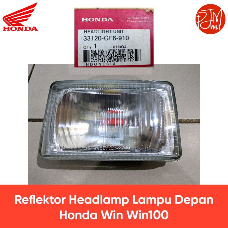 33120-GF6-910 Reflektor Headlamp Lampu Depan Honda Win Win100